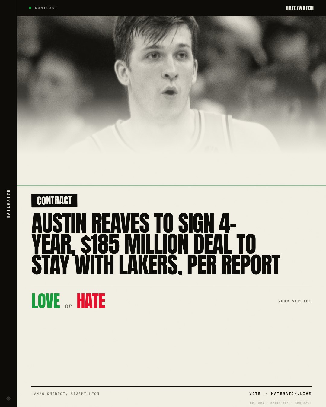 Austin Reaves To Sign 4-Year, $185 Million Deal To Stay With Lakers, per Report