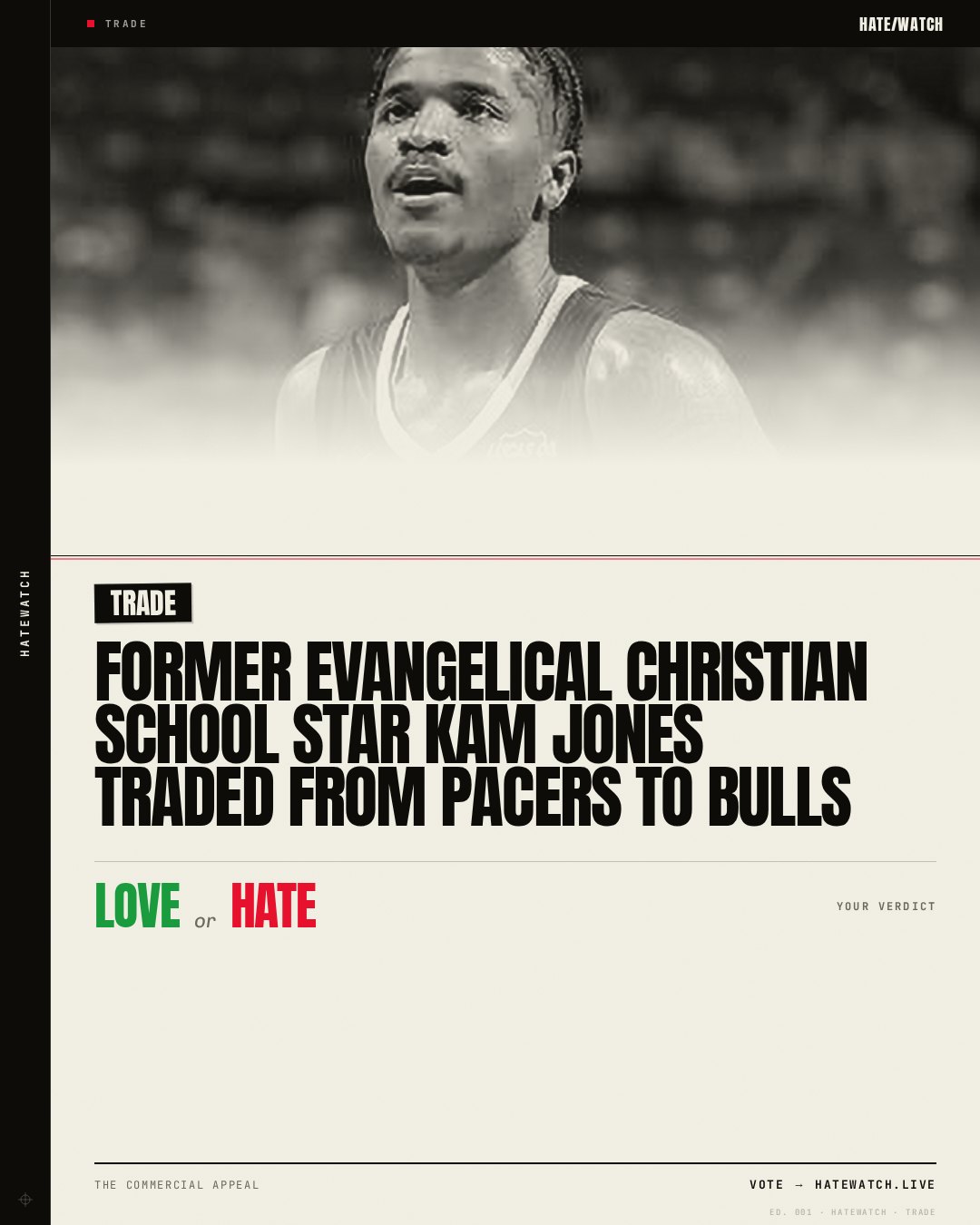 Former Evangelical Christian School star Kam Jones traded from Pacers to Bulls