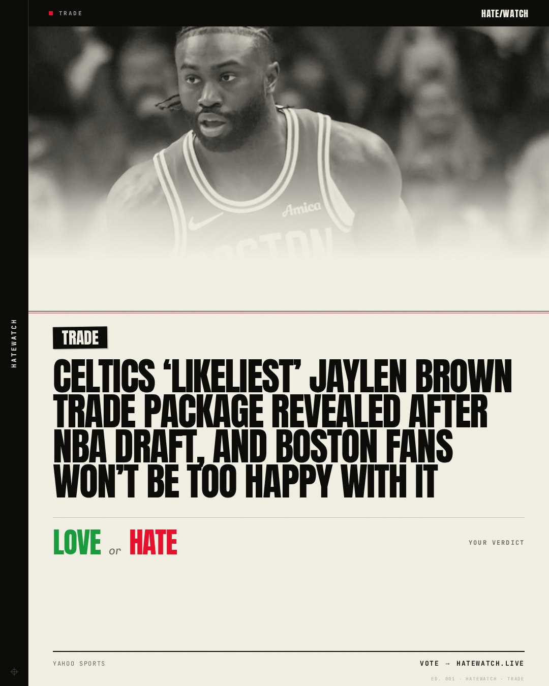 Celtics ‘likeliest’ Jaylen Brown trade package revealed after NBA Draft, and Boston fans won’t be too happy with it