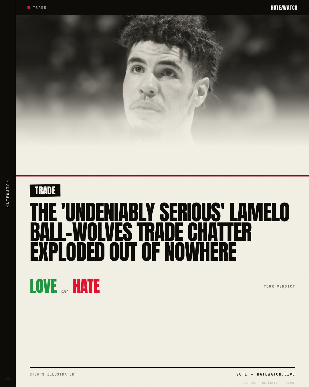 The 'Undeniably Serious' LaMelo Ball-Wolves Trade Chatter Exploded Out of Nowhere
