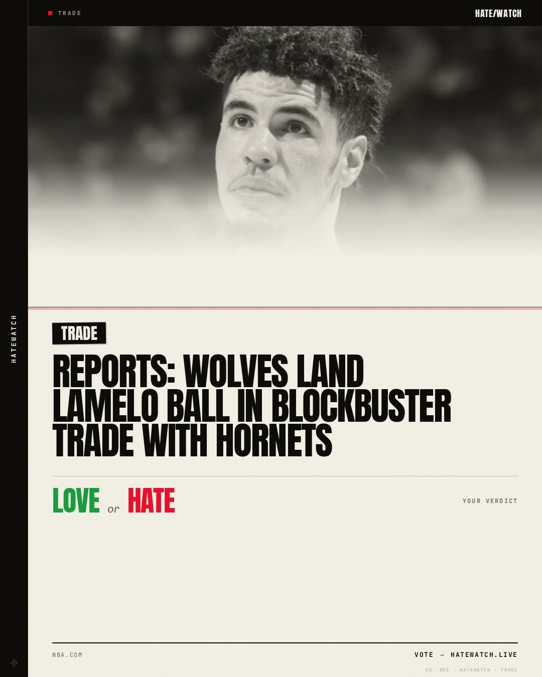 Reports: Wolves land LaMelo Ball in blockbuster trade with Hornets