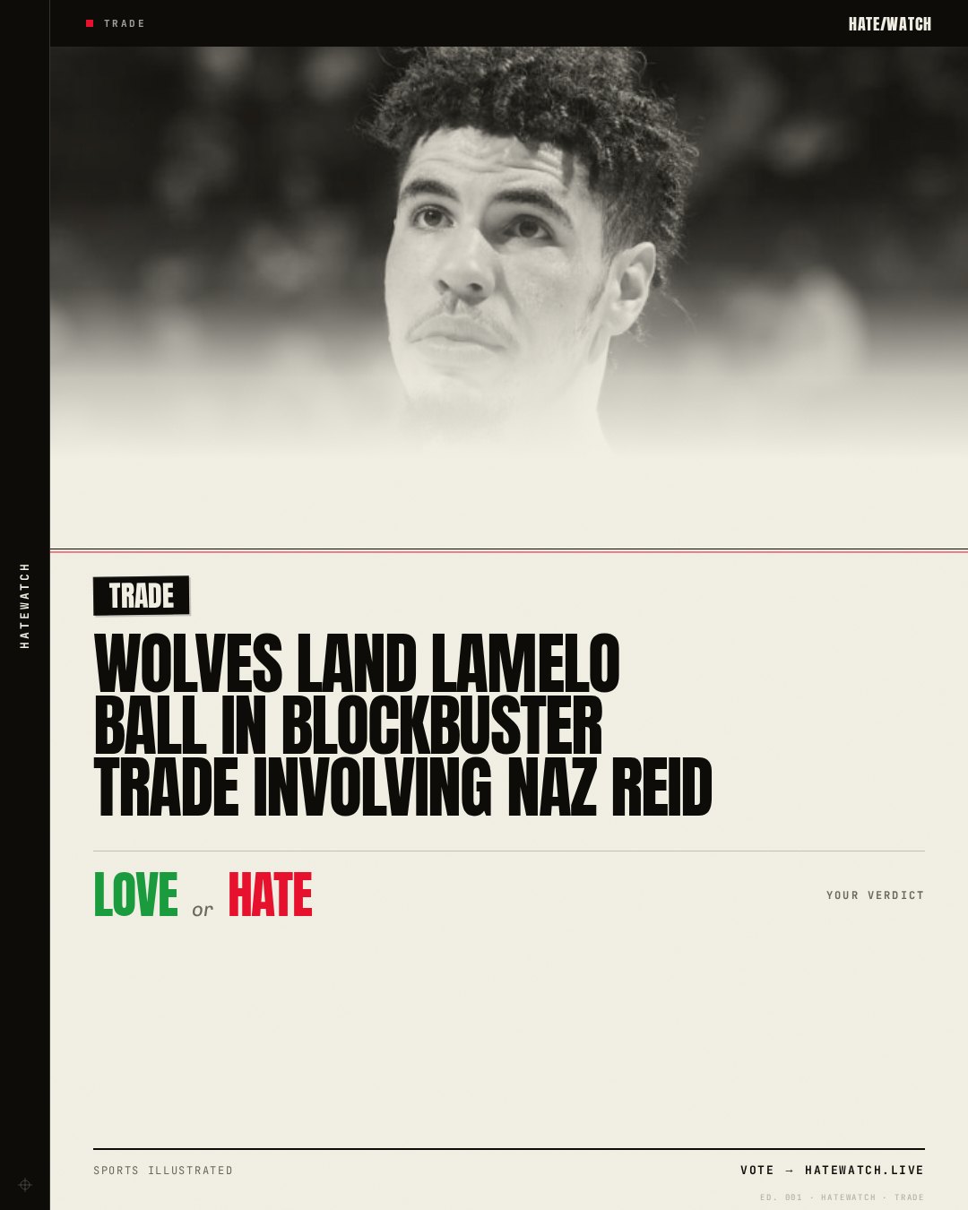 Wolves Land LaMelo Ball in Blockbuster Trade Involving Naz Reid
