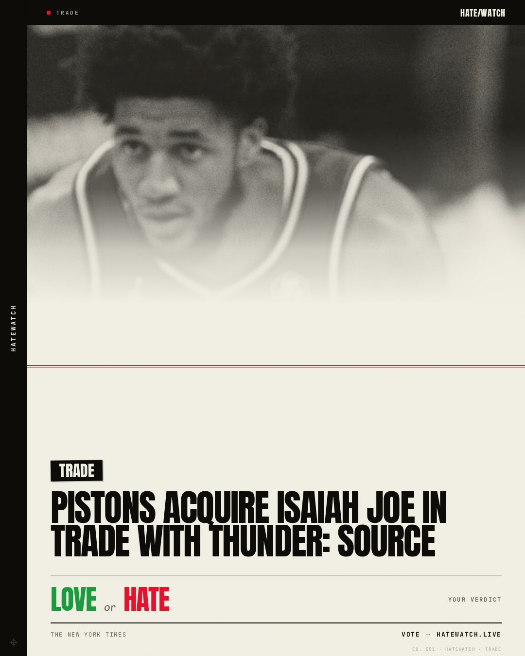 Pistons acquire Isaiah Joe in trade with Thunder: Source
