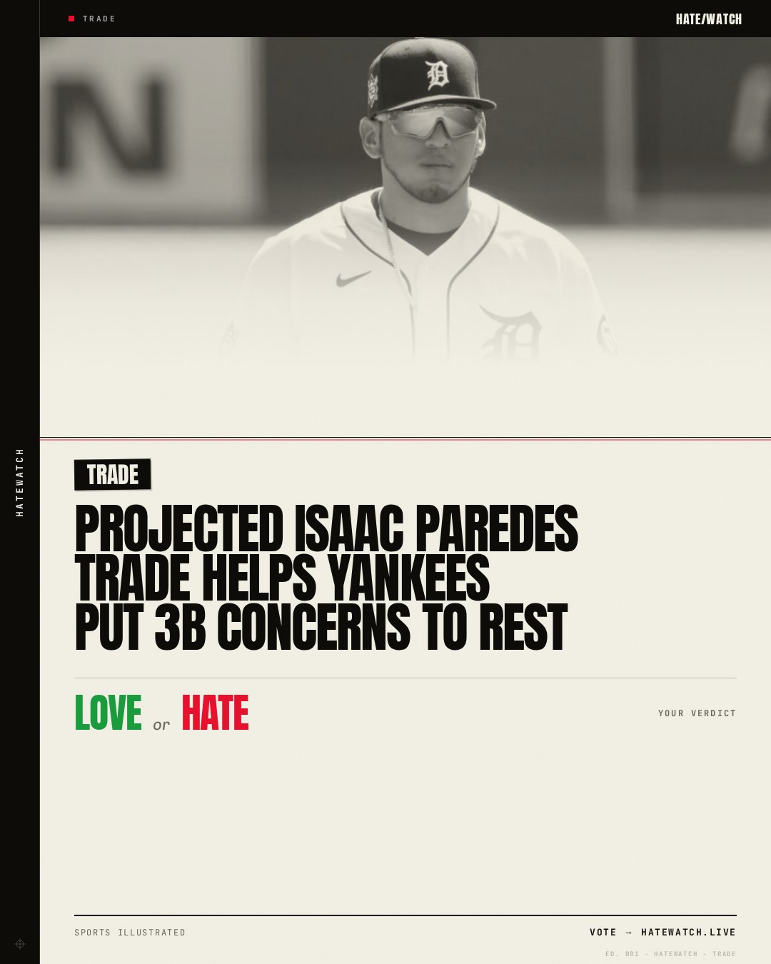 Projected Isaac Paredes Trade Helps Yankees Put 3B Concerns to Rest