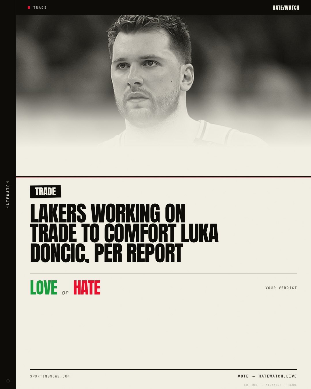 Lakers working on trade to comfort Luka Doncic, per report