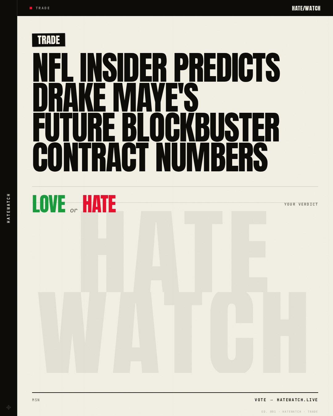 NFL insider predicts Drake Maye's future blockbuster contract numbers