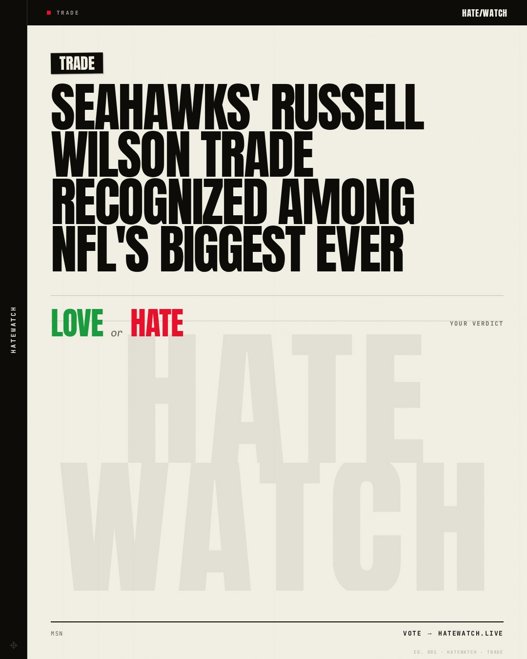 Seahawks' Russell Wilson trade recognized among NFL's biggest ever