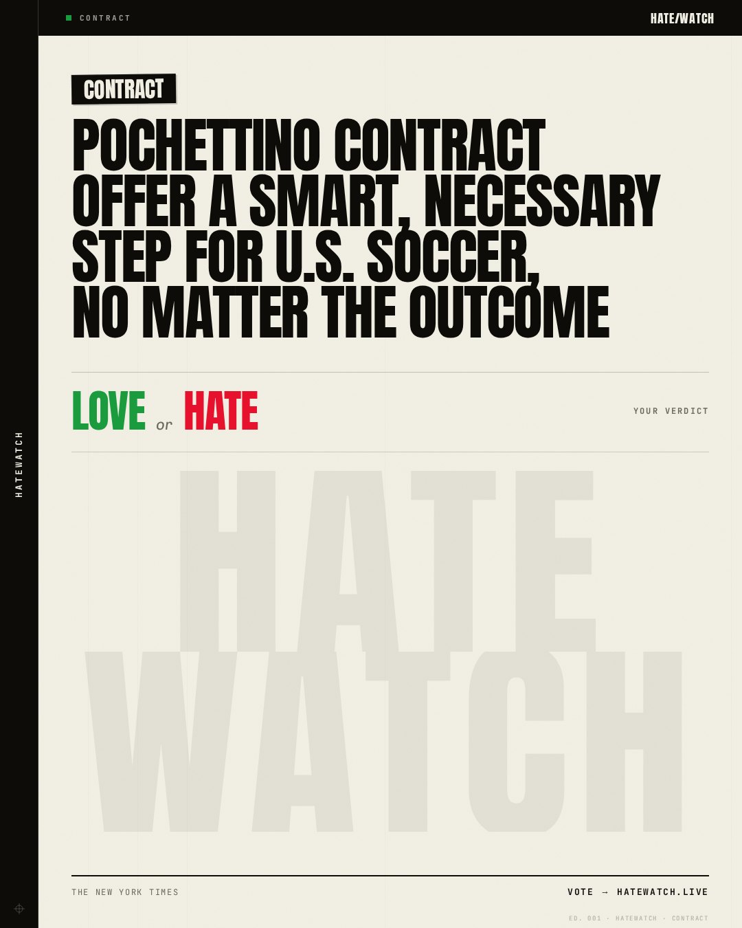 Pochettino contract offer a smart, necessary step for U.S. Soccer, no matter the outcome