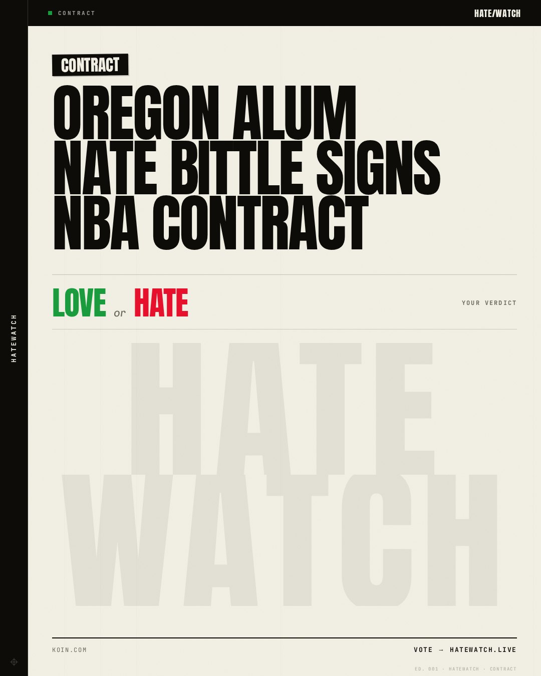 Oregon alum Nate Bittle signs NBA contract