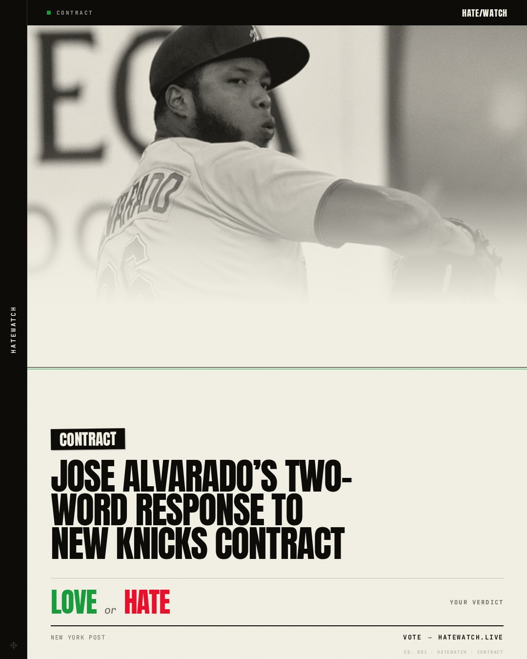Jose Alvarado’s two-word response to new Knicks contract