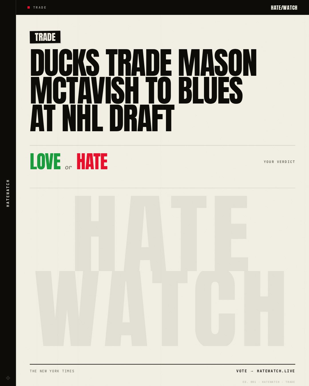 Ducks trade Mason McTavish to Blues at NHL Draft
