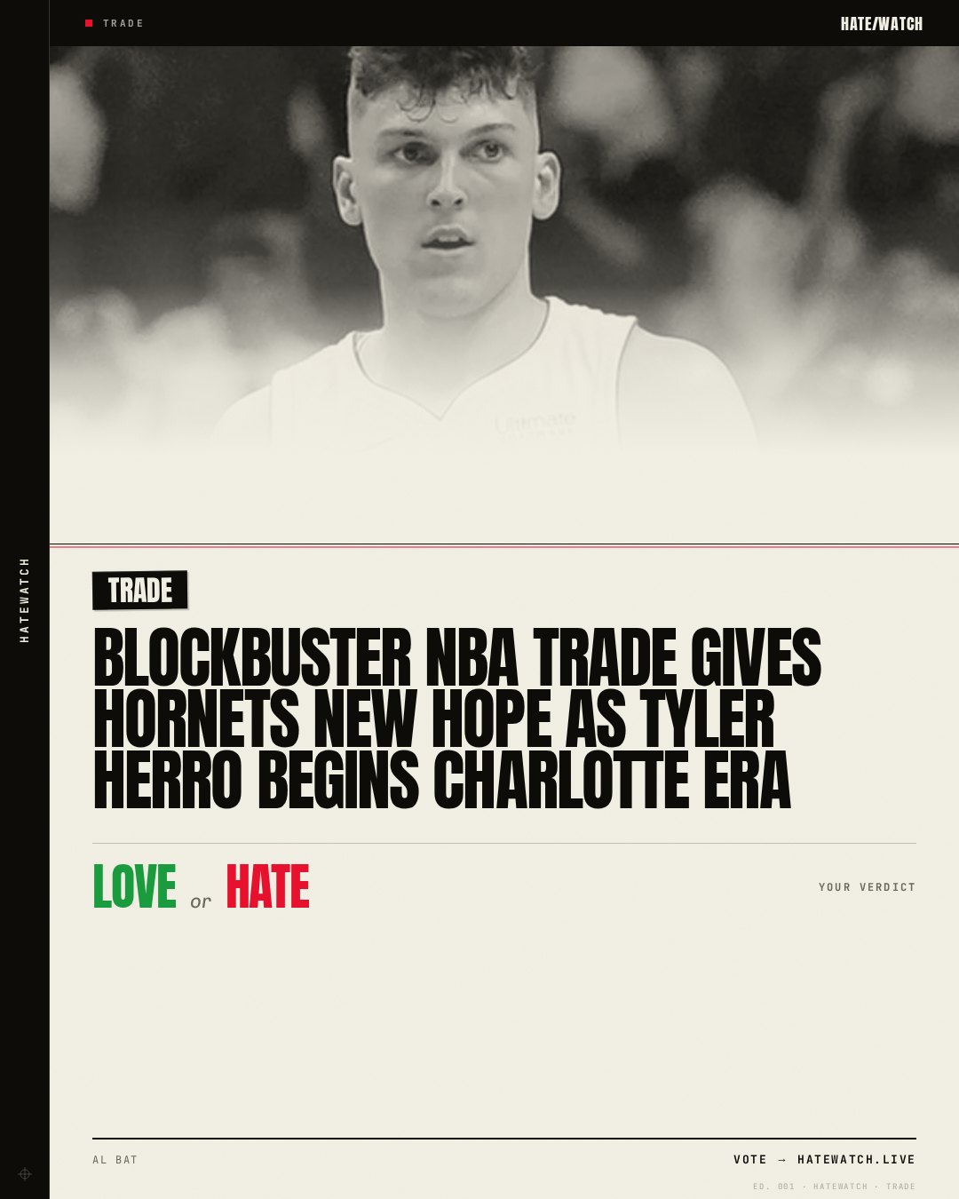 Blockbuster NBA Trade Gives Hornets New Hope as Tyler Herro Begins Charlotte Era
