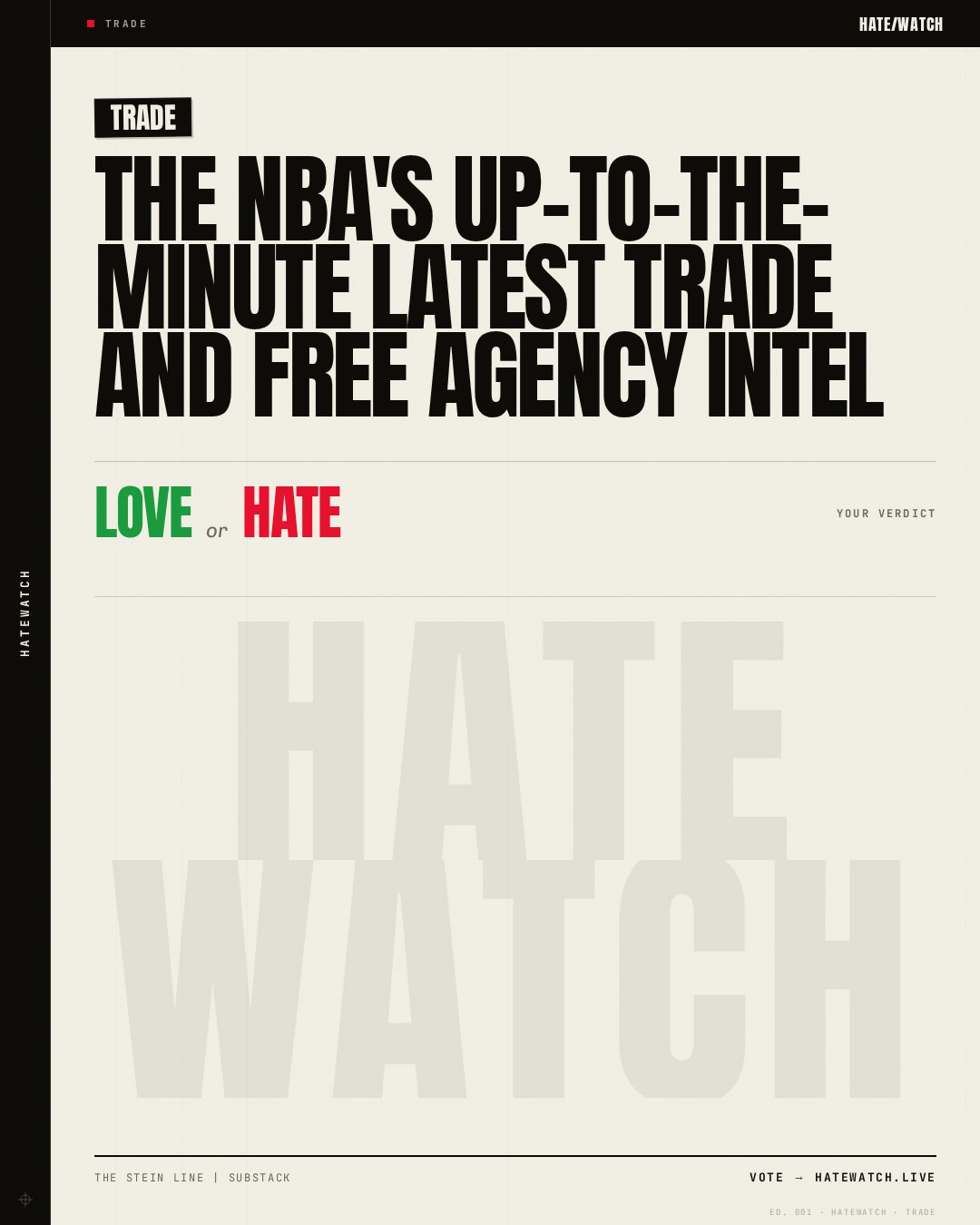 The NBA's up-to-the-minute latest trade and free agency Intel