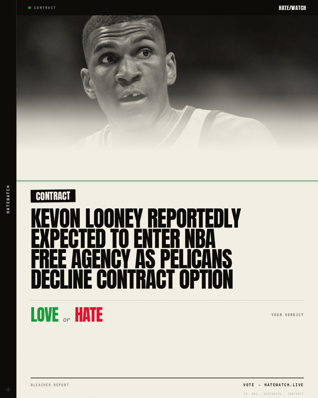 Kevon Looney Reportedly Expected to Enter NBA Free Agency as Pelicans Decline Contract Option