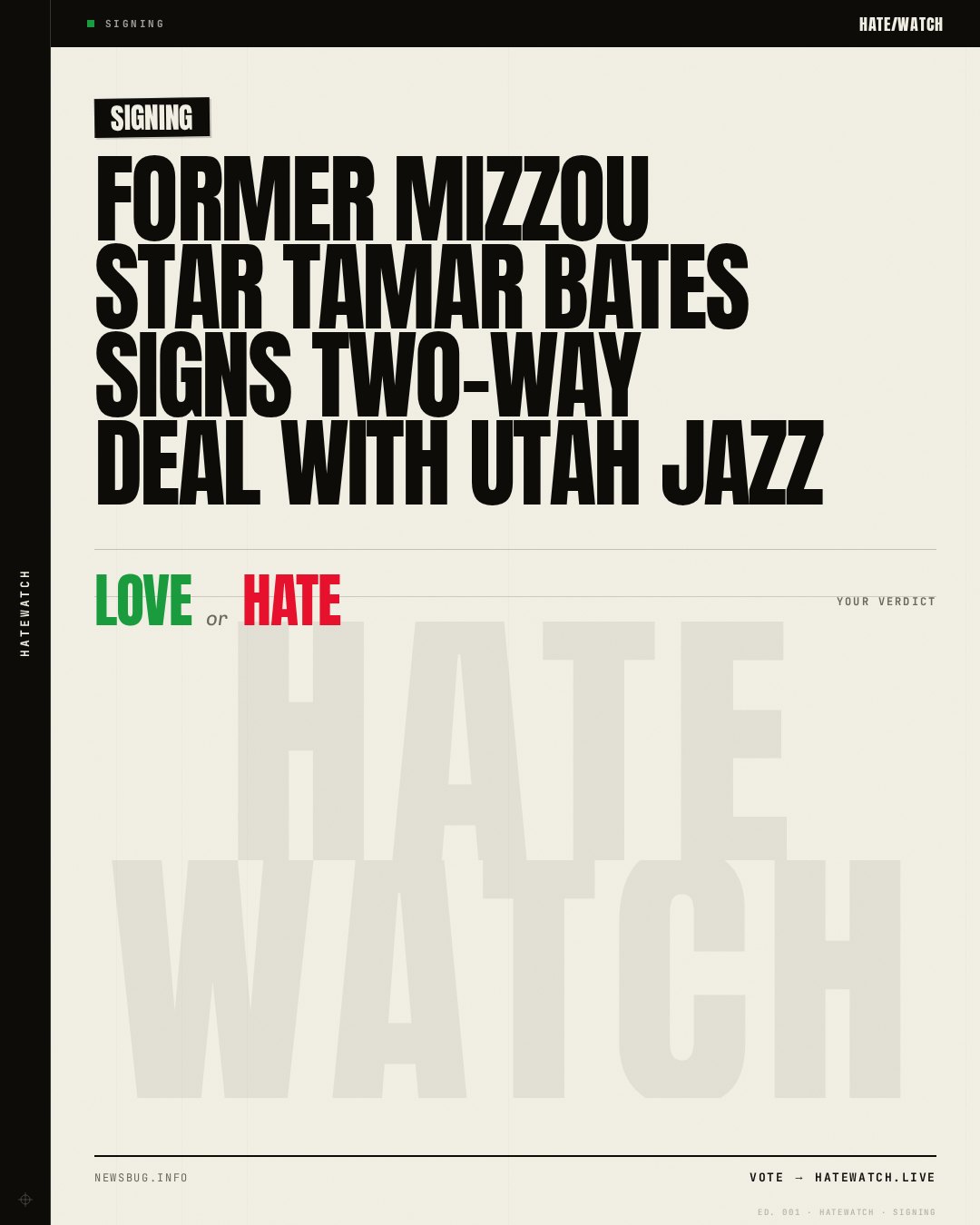 Former Mizzou star Tamar Bates signs two-way deal with Utah Jazz