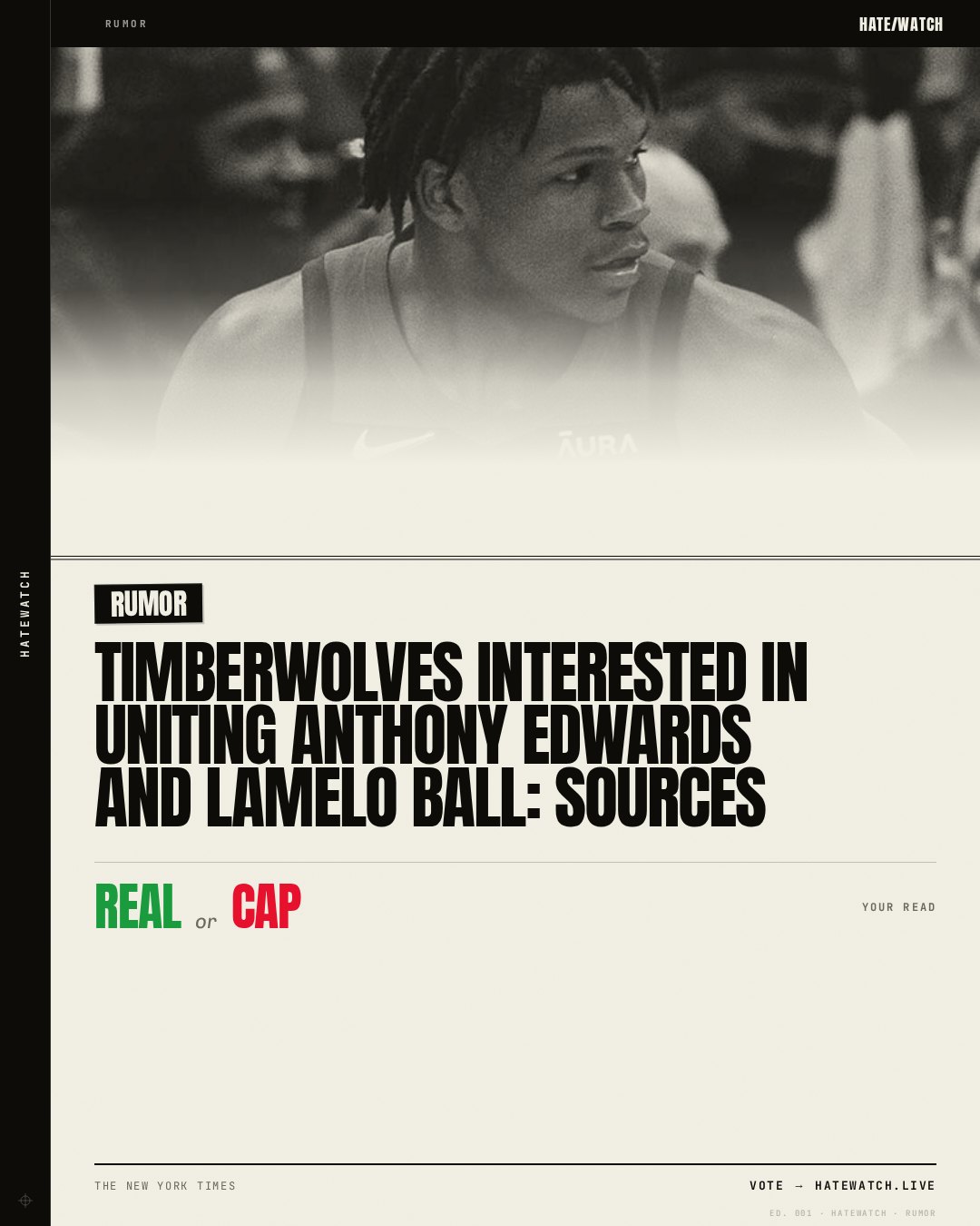 Timberwolves interested in uniting Anthony Edwards and LaMelo Ball: Sources