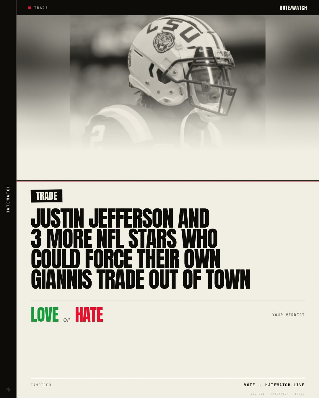 Justin Jefferson and 3 more NFL stars who could force their own Giannis trade out of town