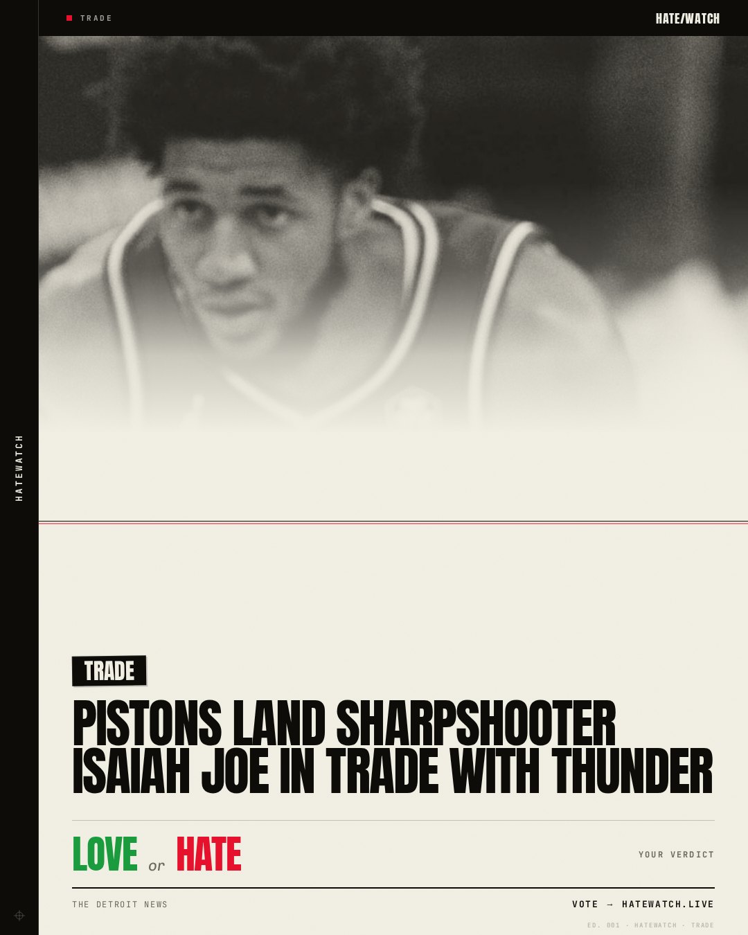 Pistons land sharpshooter Isaiah Joe in trade with Thunder