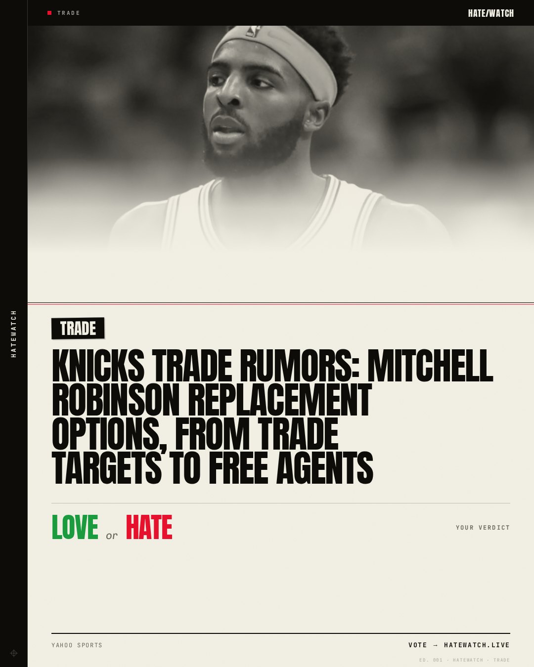 Knicks Trade Rumors: Mitchell Robinson Replacement Options, From Trade Targets to Free Agents