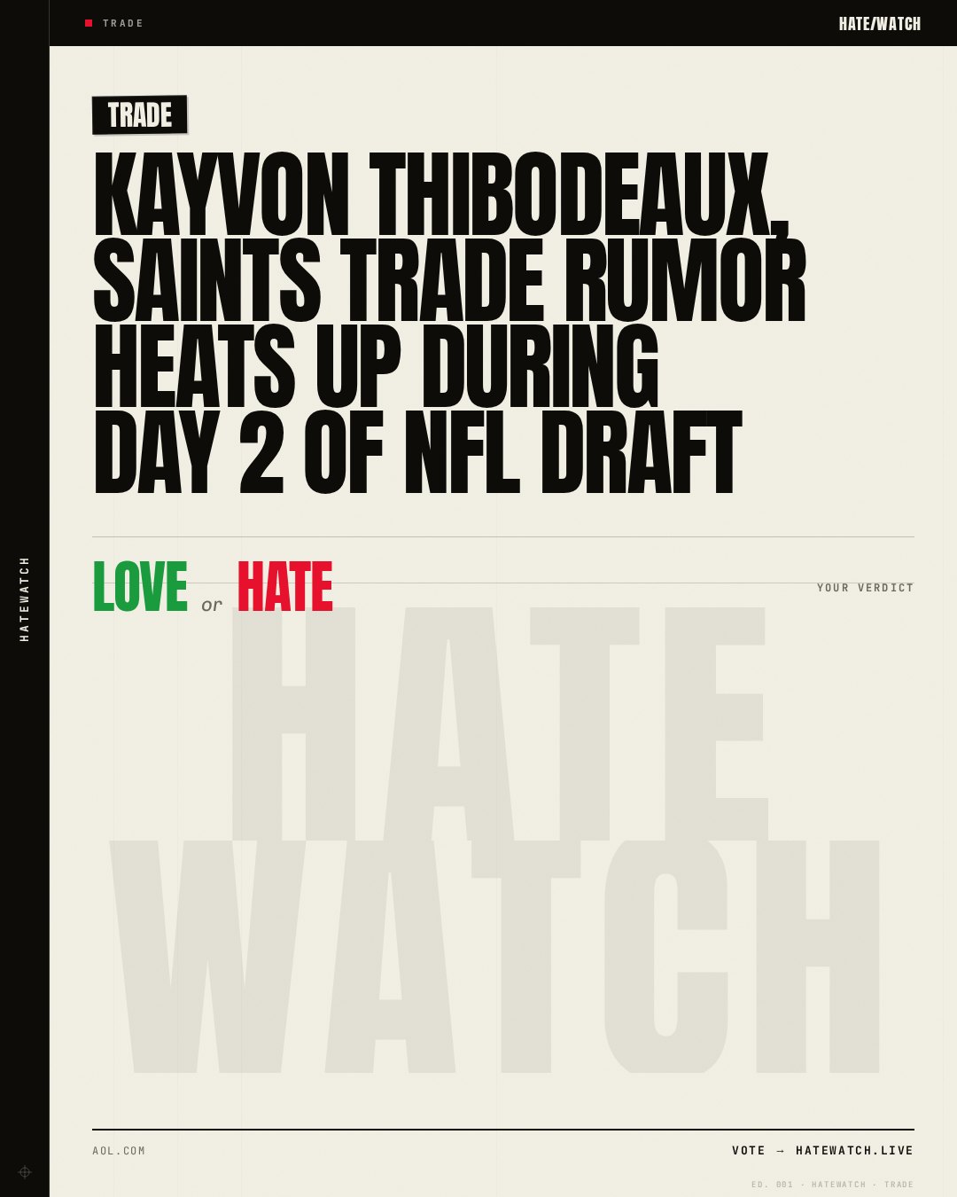 Kayvon Thibodeaux, Saints Trade Rumor Heats Up During Day 2 Of NFL Draft