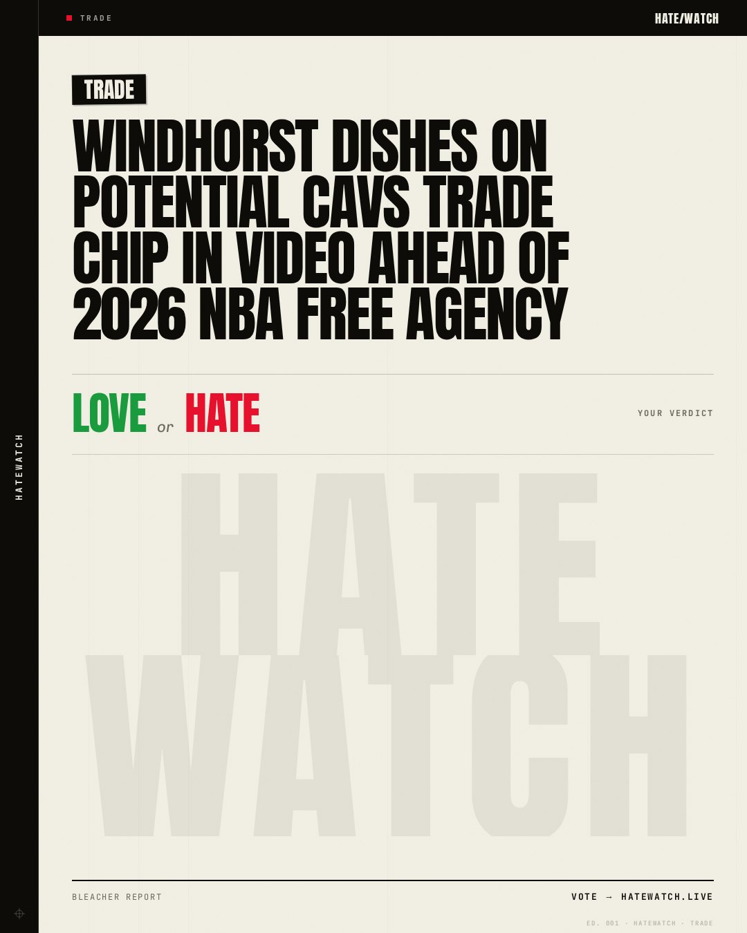 Windhorst Dishes On Potential Cavs Trade Chip In Video Ahead of 2026 NBA Free Agency