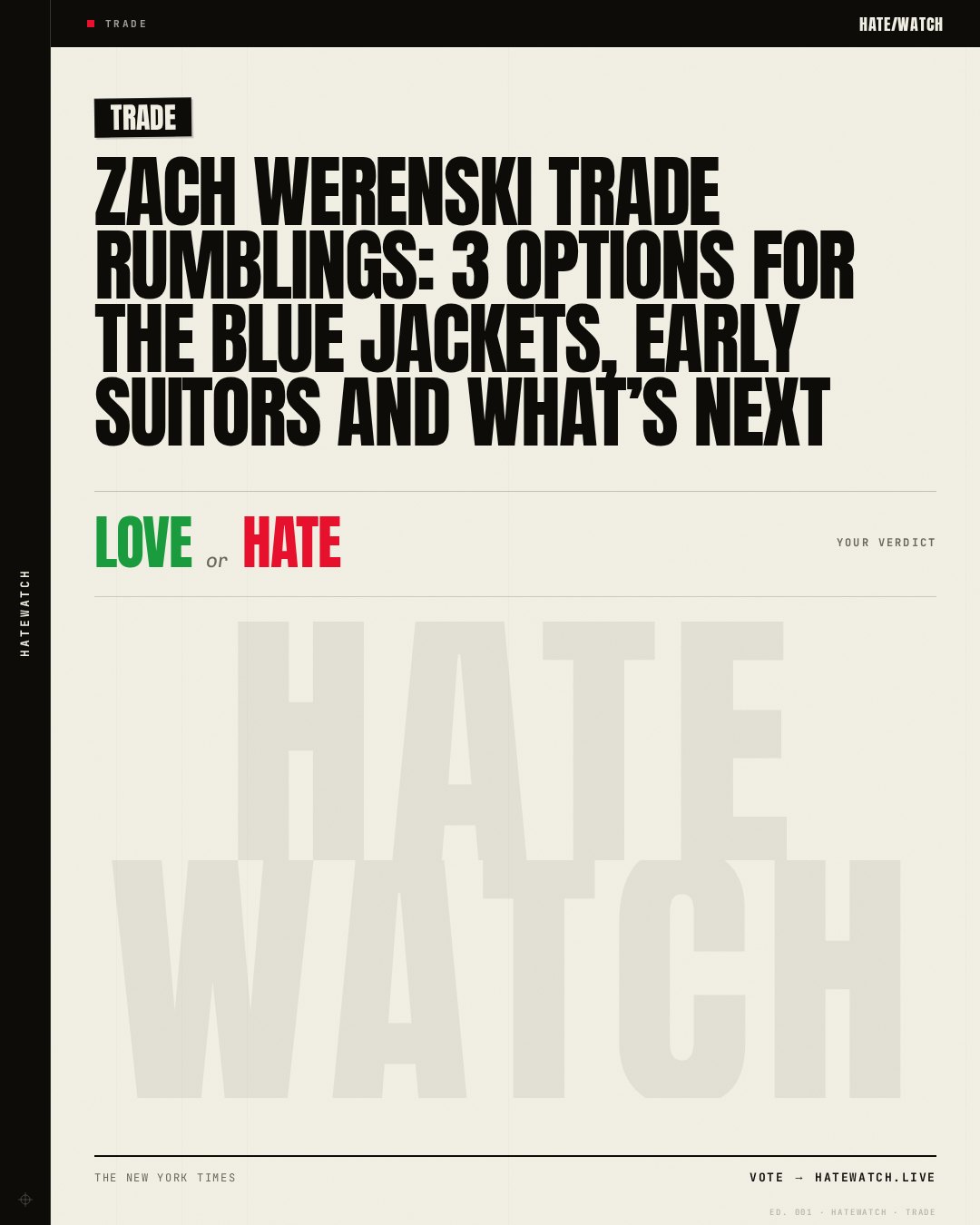 Zach Werenski trade rumblings: 3 options for the Blue Jackets, early suitors and what’s next