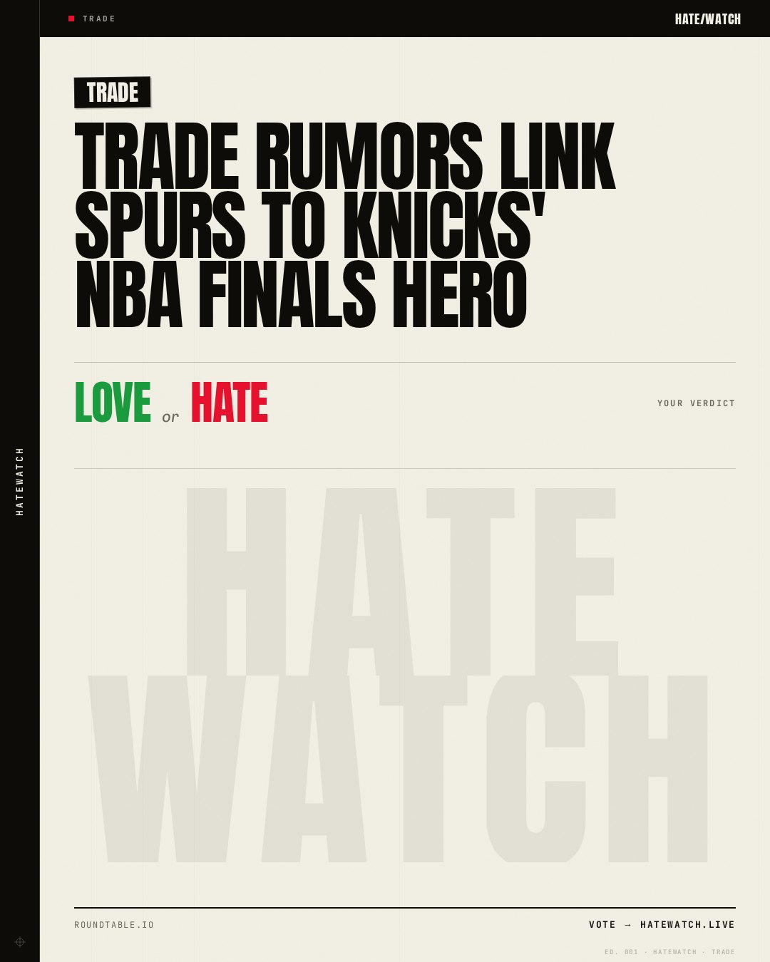 Trade Rumors Link Spurs to Knicks' NBA Finals Hero