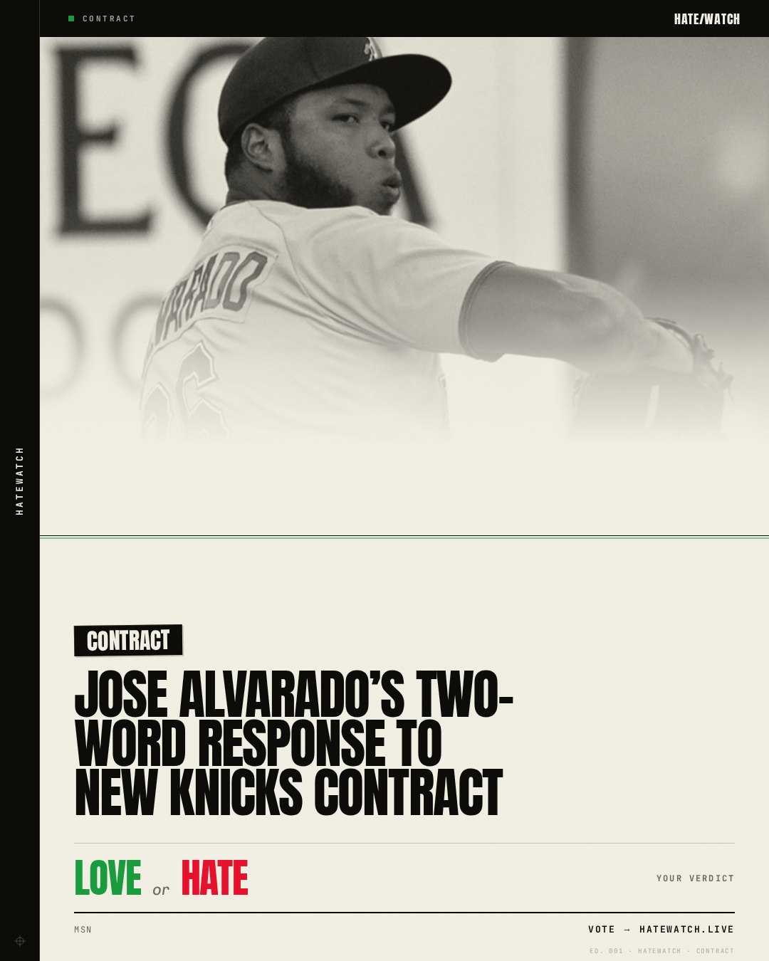 Jose Alvarado’s two-word response to new Knicks contract