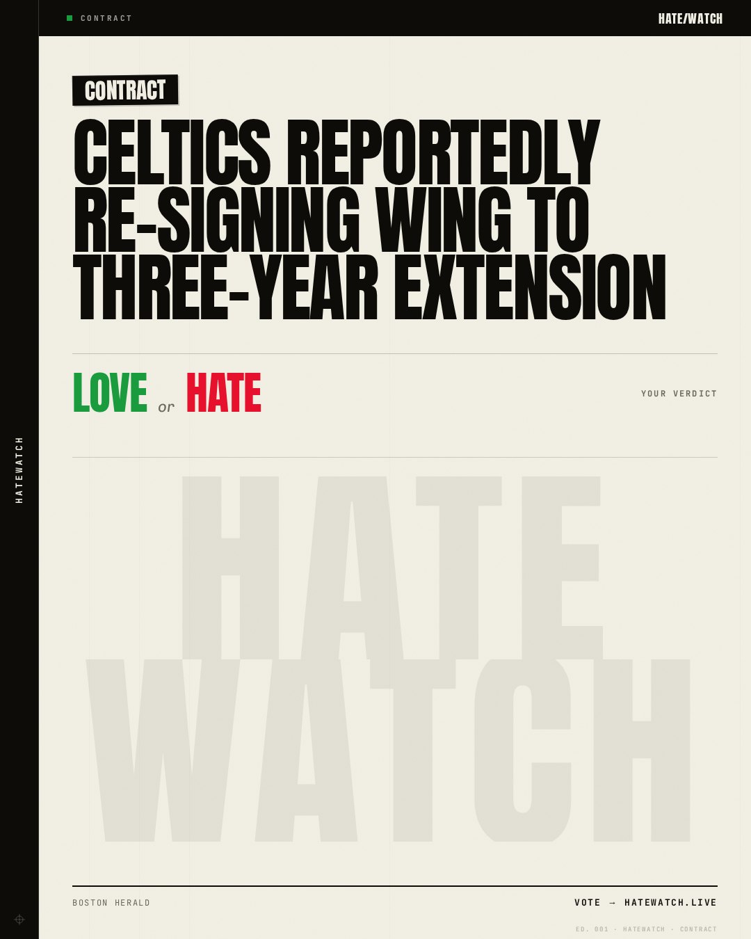 Celtics reportedly re-signing wing to three-year extension