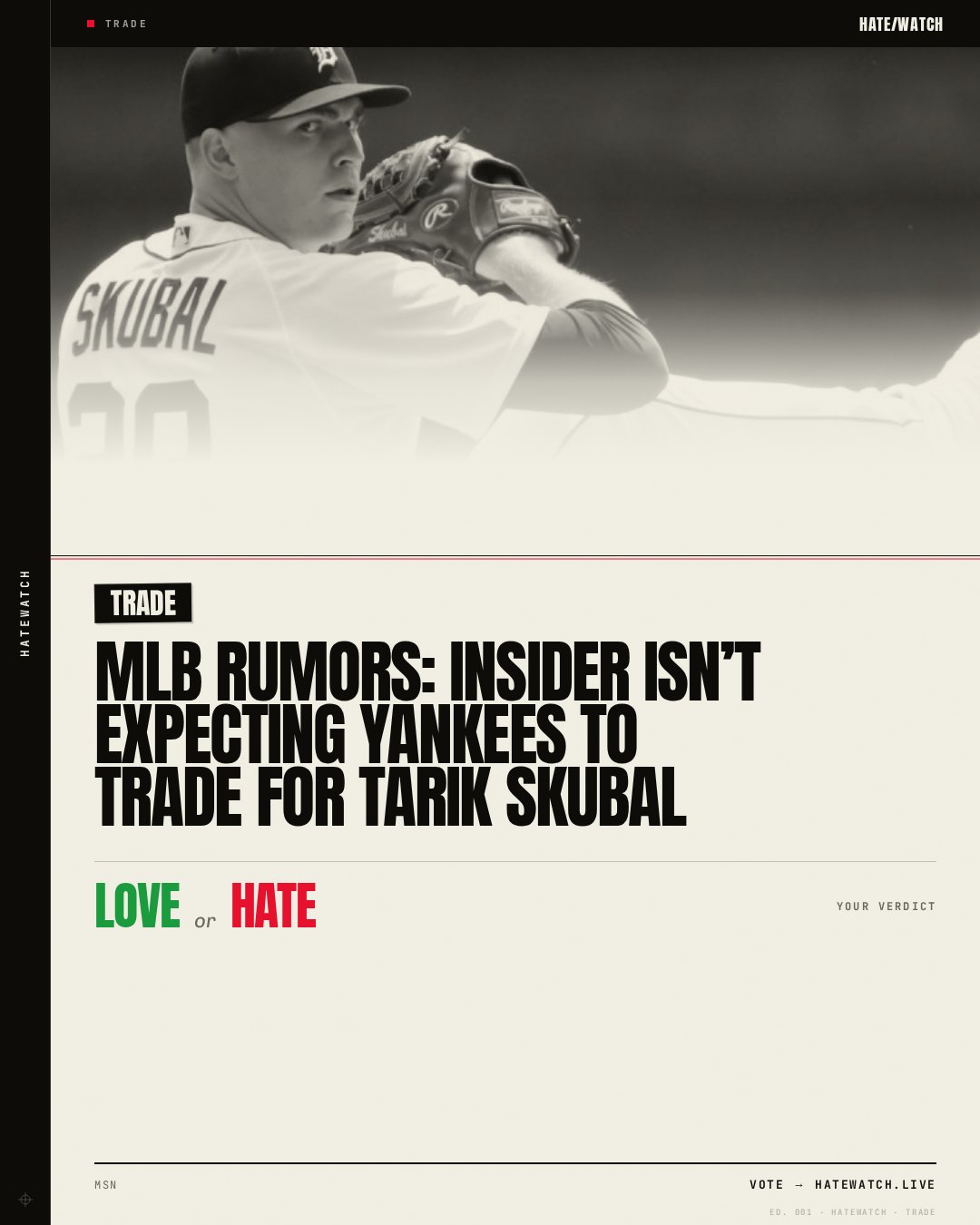 MLB rumors: Insider isn’t expecting Yankees to trade for Tarik Skubal