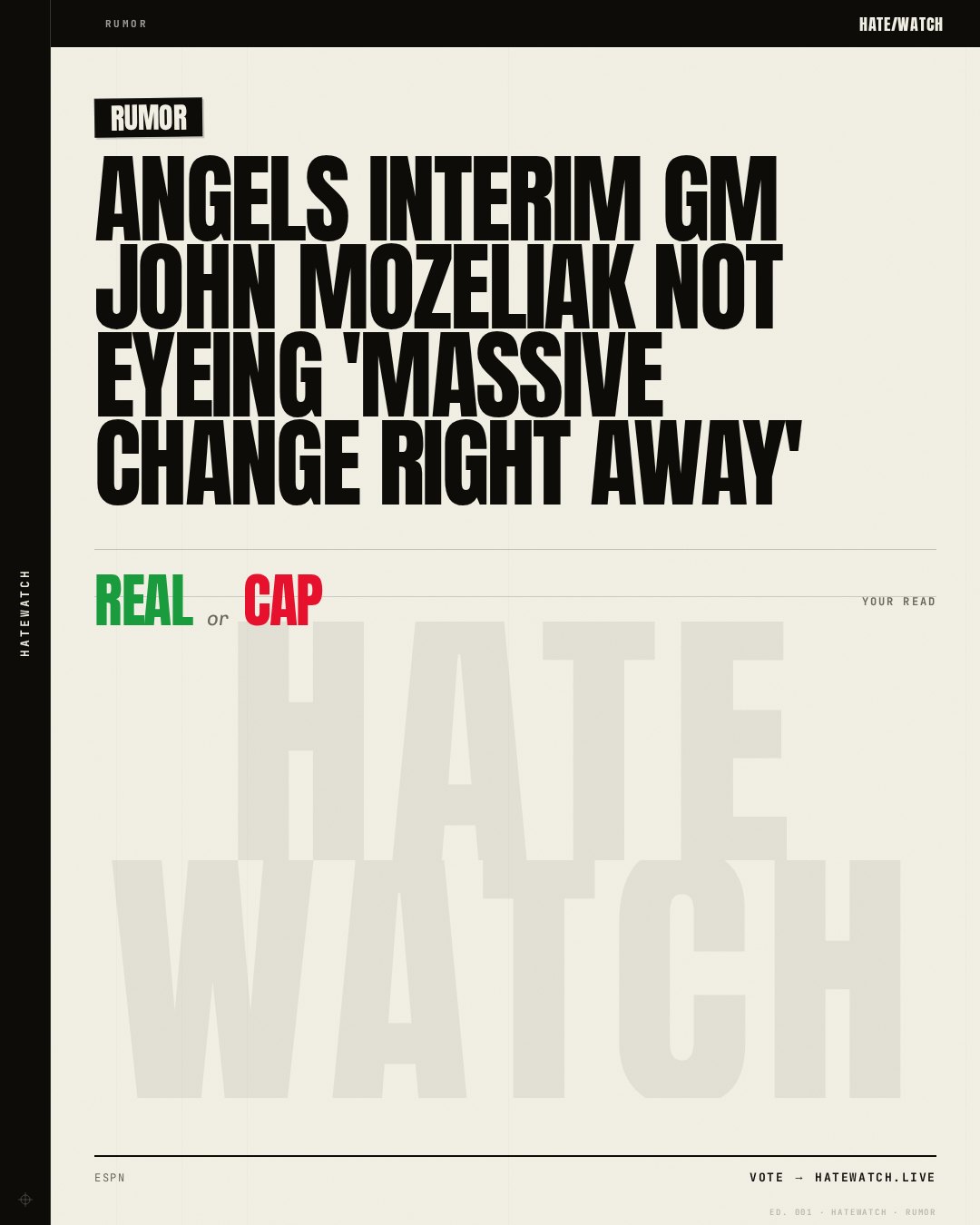 Angels interim GM John Mozeliak not eyeing 'massive change right away'