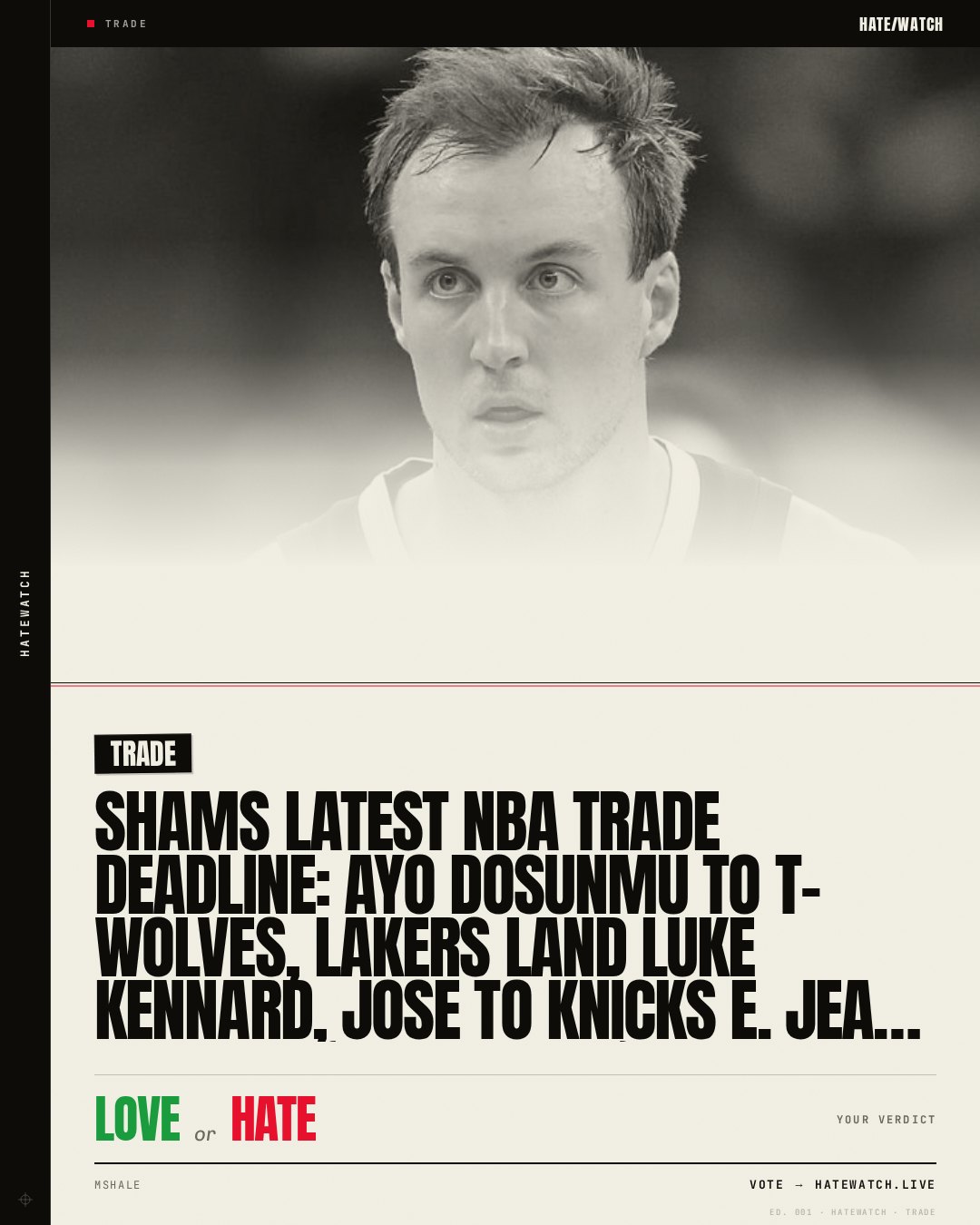 Shams LATEST NBA Trade Deadline: Ayo Dosunmu To T-wolves, Lakers Land Luke Kennard, Jose To Knicks E. Jean Carroll (Lvdyc6AEf1)