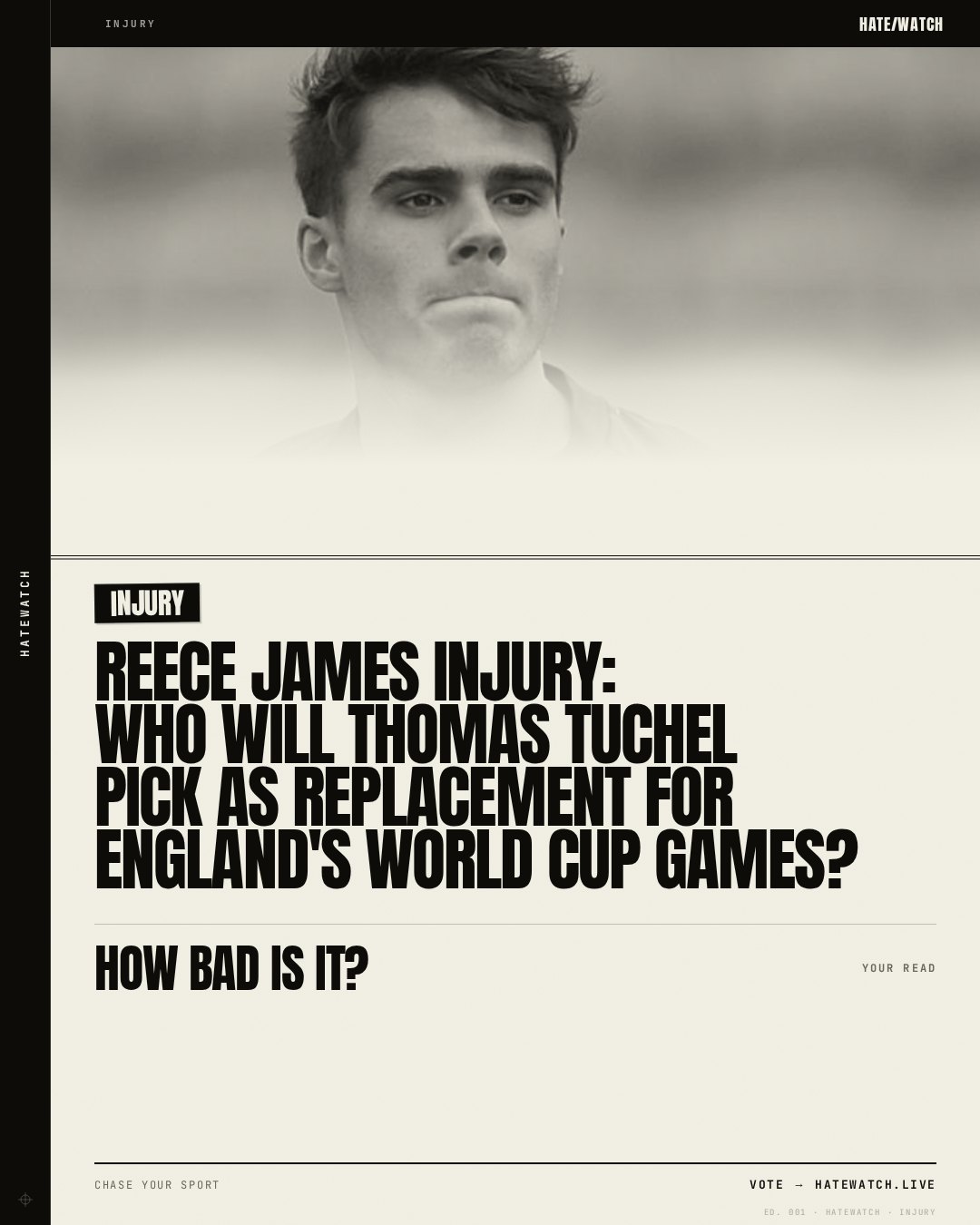 Reece James Injury: Who will Thomas Tuchel Pick as Replacement for England's World Cup Games?
