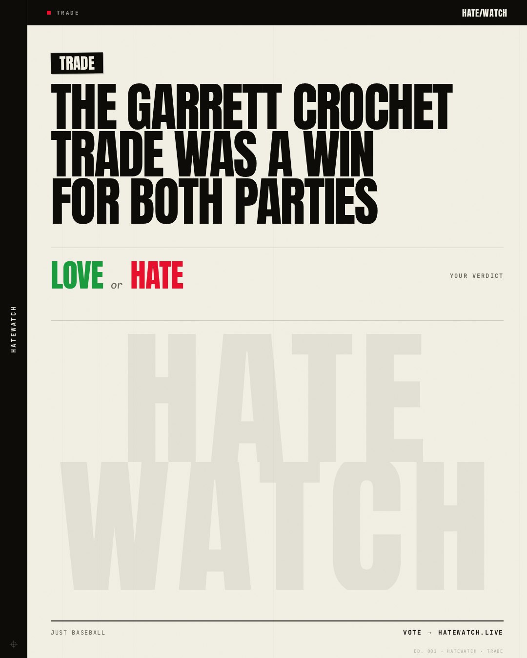 The Garrett Crochet Trade Was a Win for Both Parties