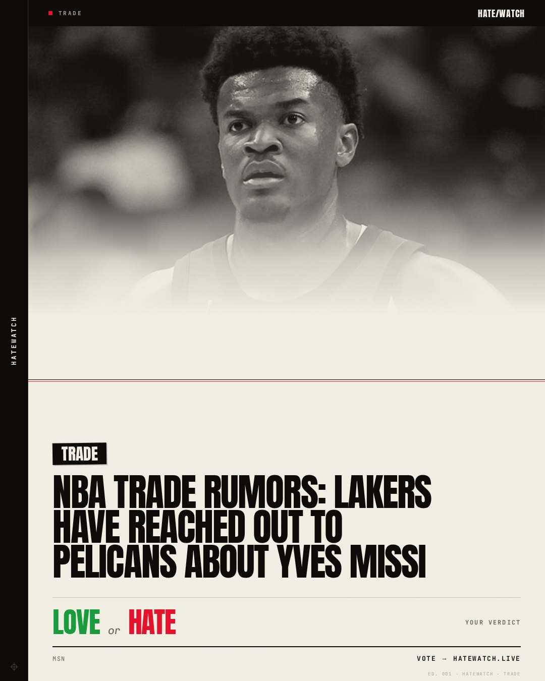 NBA trade rumors: Lakers have reached out to Pelicans about Yves Missi