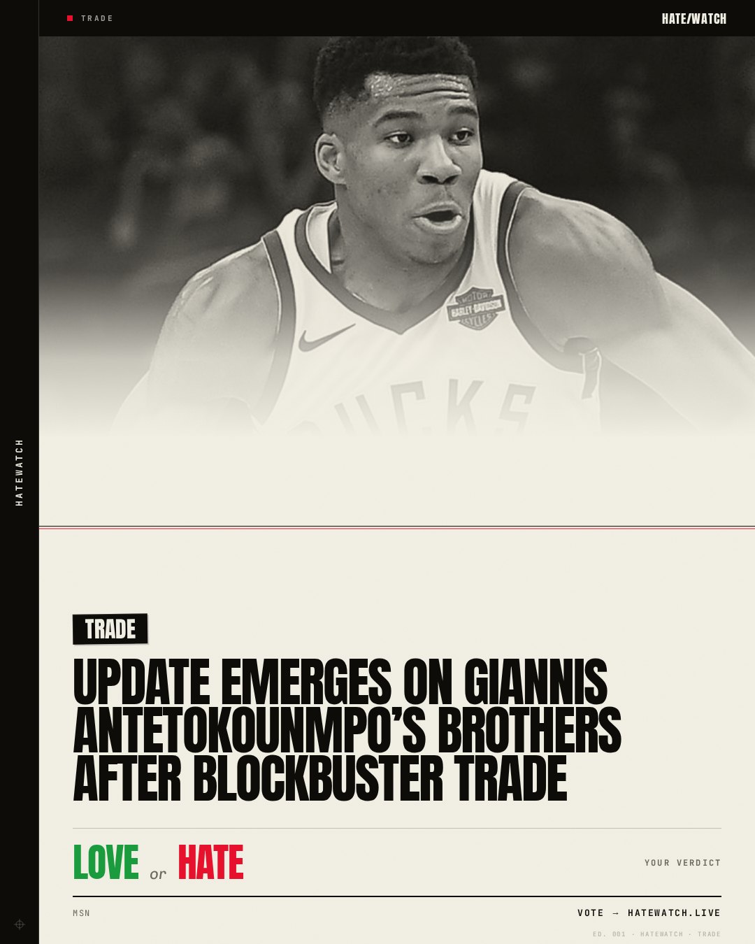 Update emerges on Giannis Antetokounmpo’s brothers after blockbuster trade