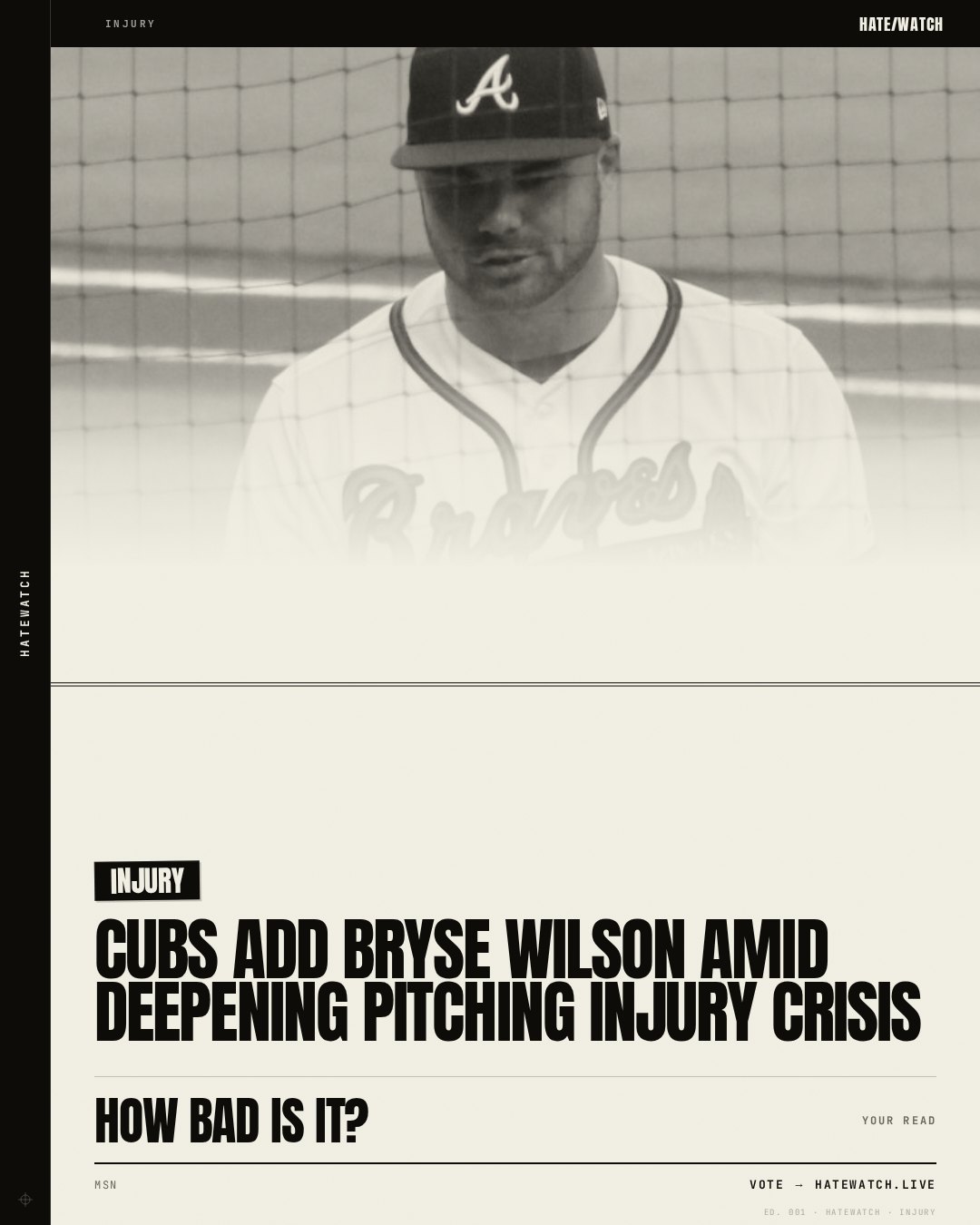 Cubs add Bryse Wilson amid deepening pitching injury crisis