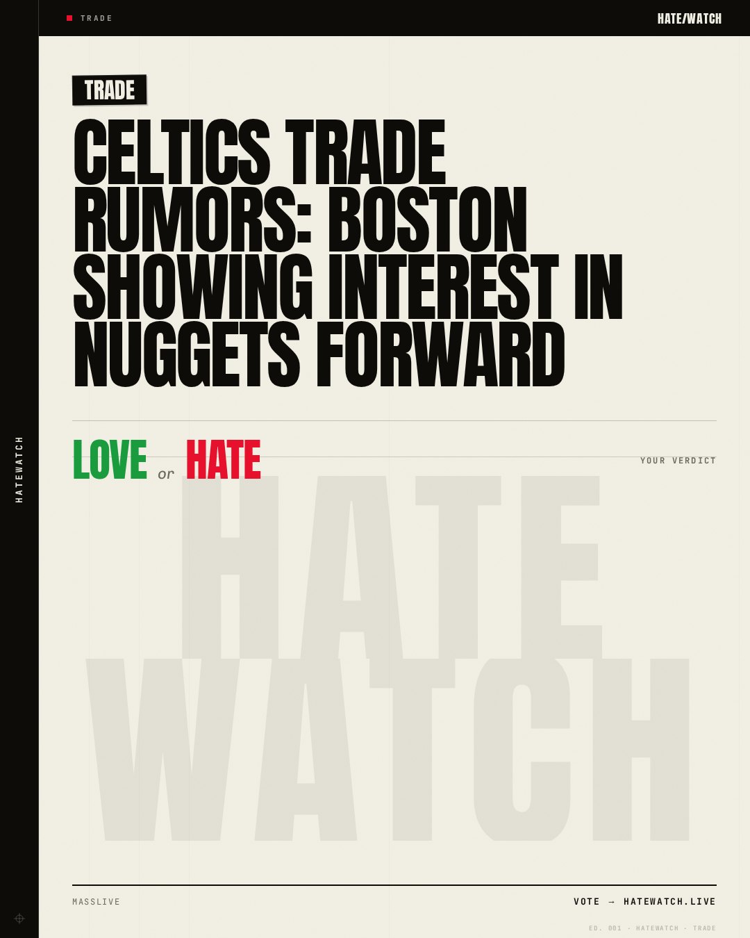 Celtics trade rumors: Boston showing interest in Nuggets forward