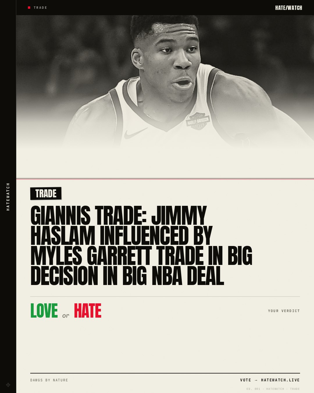Giannis trade: Jimmy Haslam influenced by Myles Garrett trade in big decision in big NBA deal