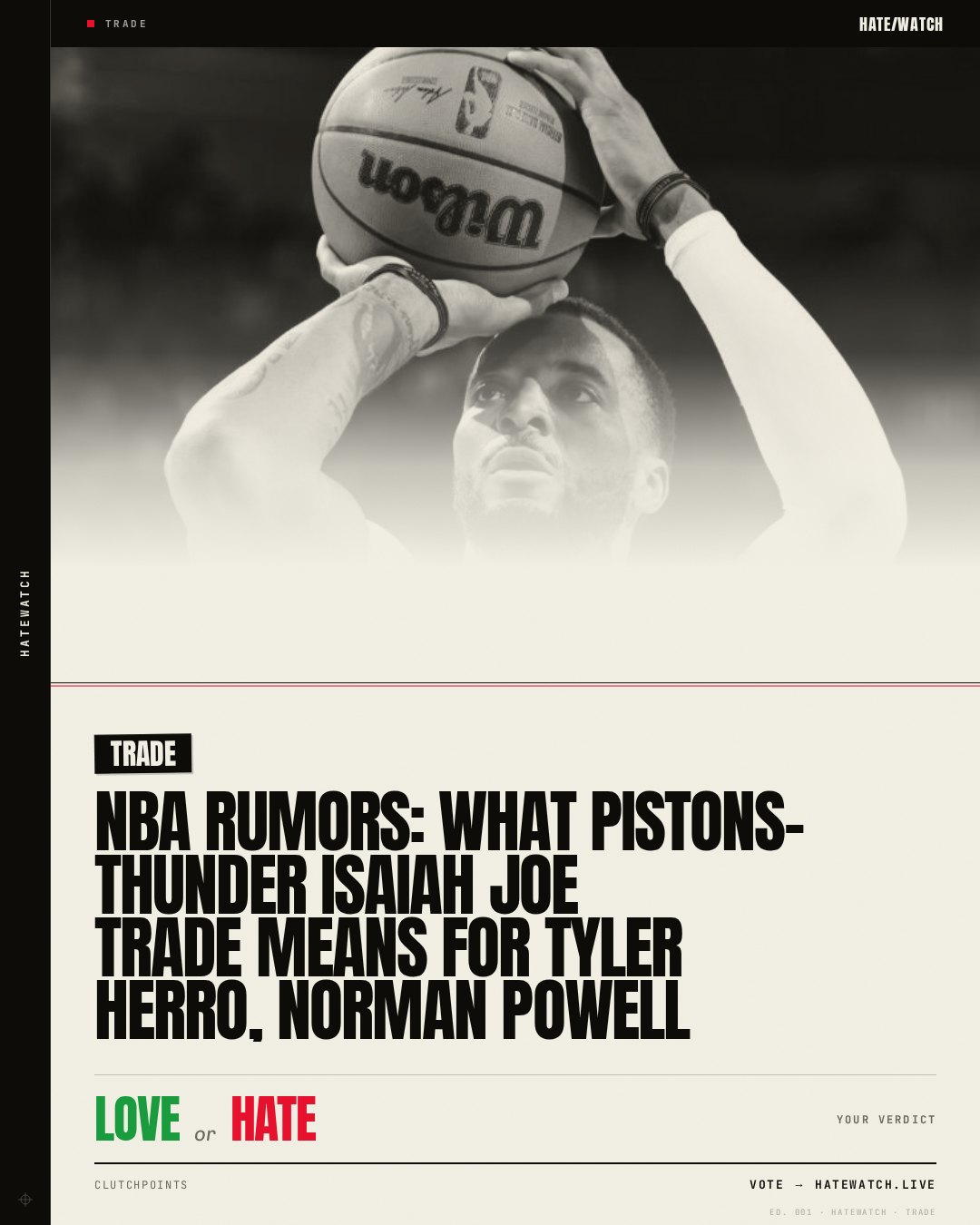 NBA rumors: What Pistons-Thunder Isaiah Joe trade means for Tyler Herro, Norman Powell