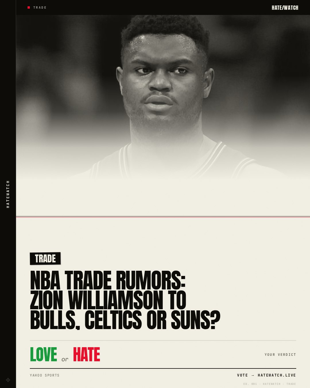 NBA Trade Rumors: Zion Williamson to Bulls, Celtics Or Suns?