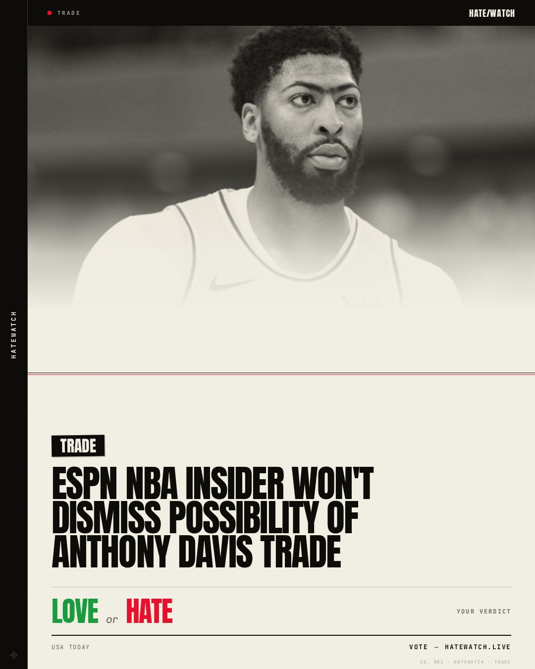 ESPN NBA insider won't dismiss possibility of Anthony Davis trade