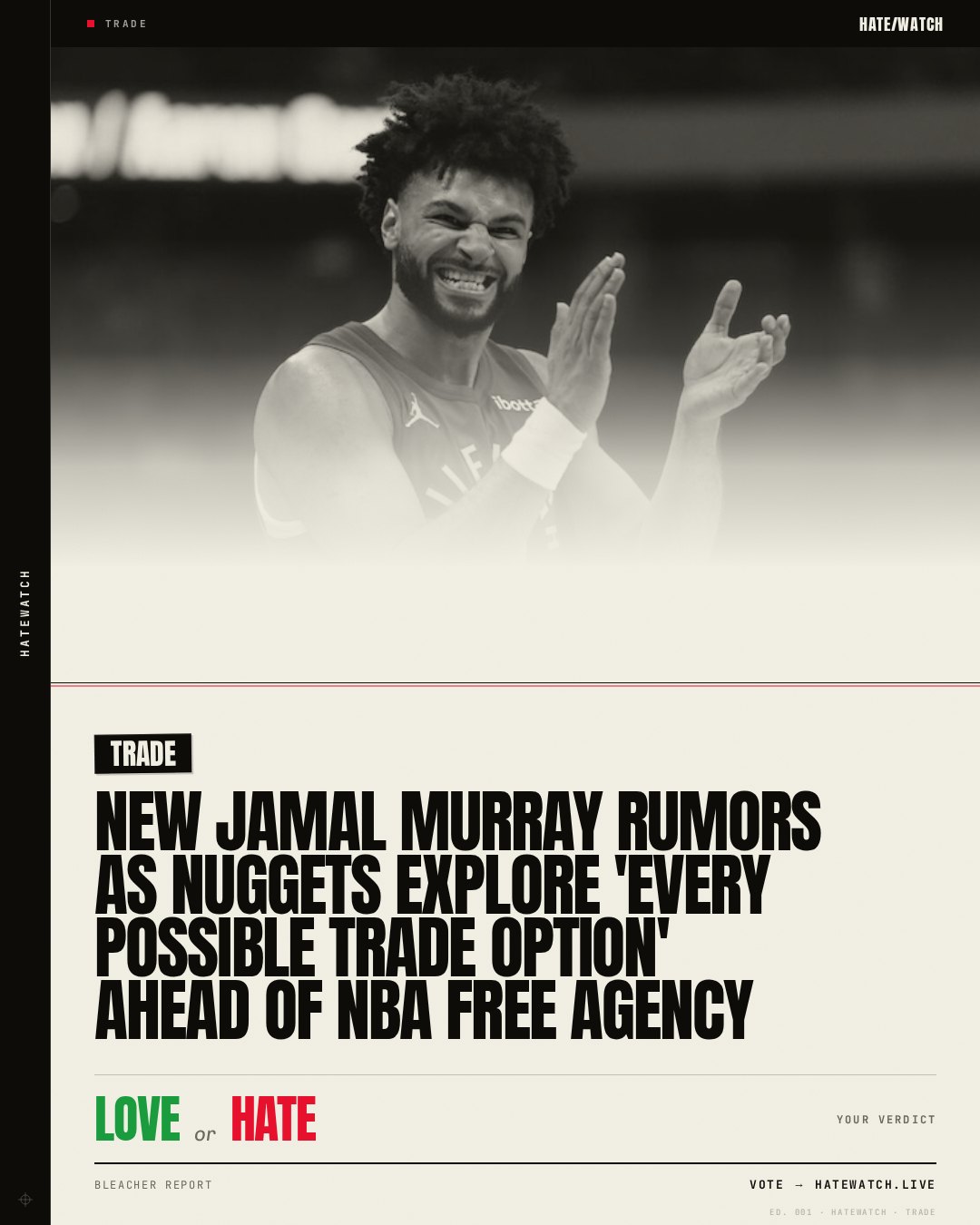 New Jamal Murray Rumors as Nuggets Explore 'Every Possible Trade Option' Ahead of NBA Free Agency