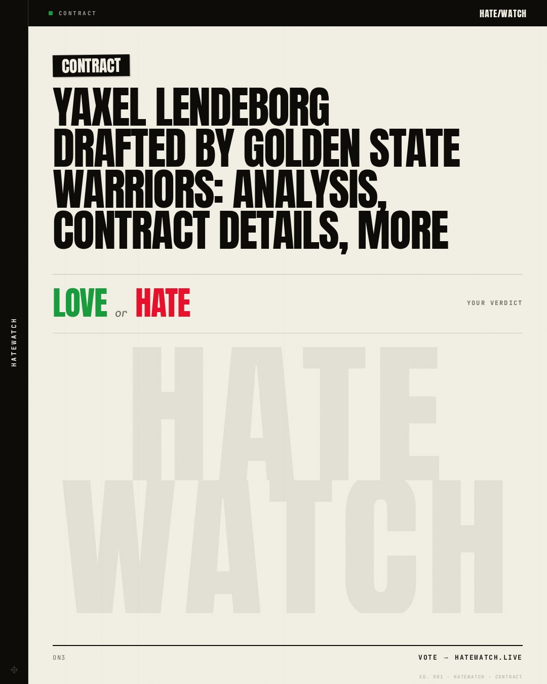 Yaxel Lendeborg drafted by Golden State Warriors: Analysis, contract details, more