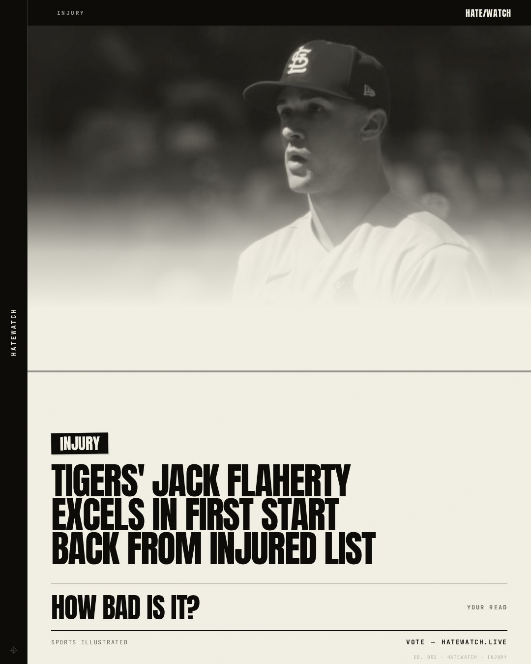 Tigers' Jack Flaherty Excels in First Start Back from Injured List