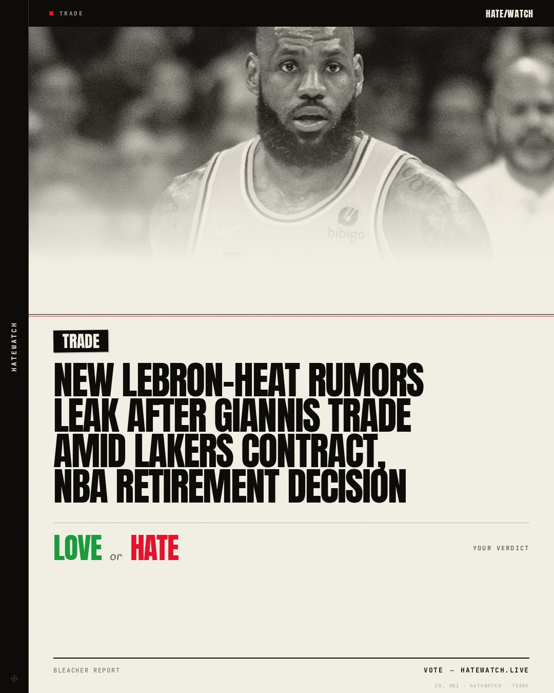 New LeBron-Heat Rumors Leak After Giannis Trade amid Lakers Contract, NBA Retirement Decision