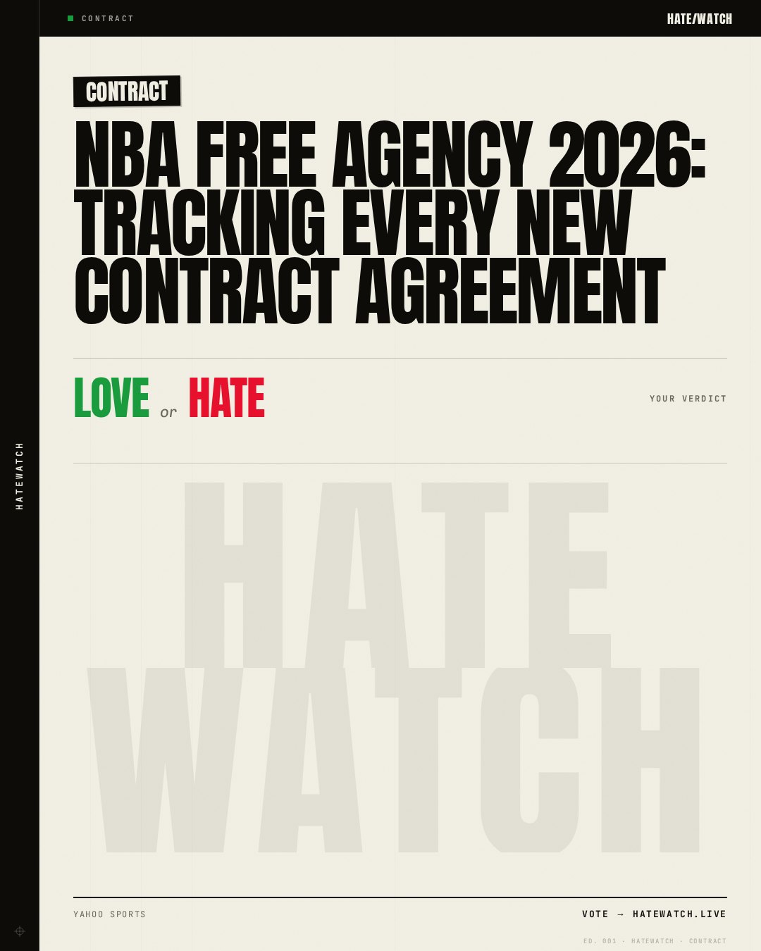 NBA Free Agency 2026: Tracking every new contract agreement