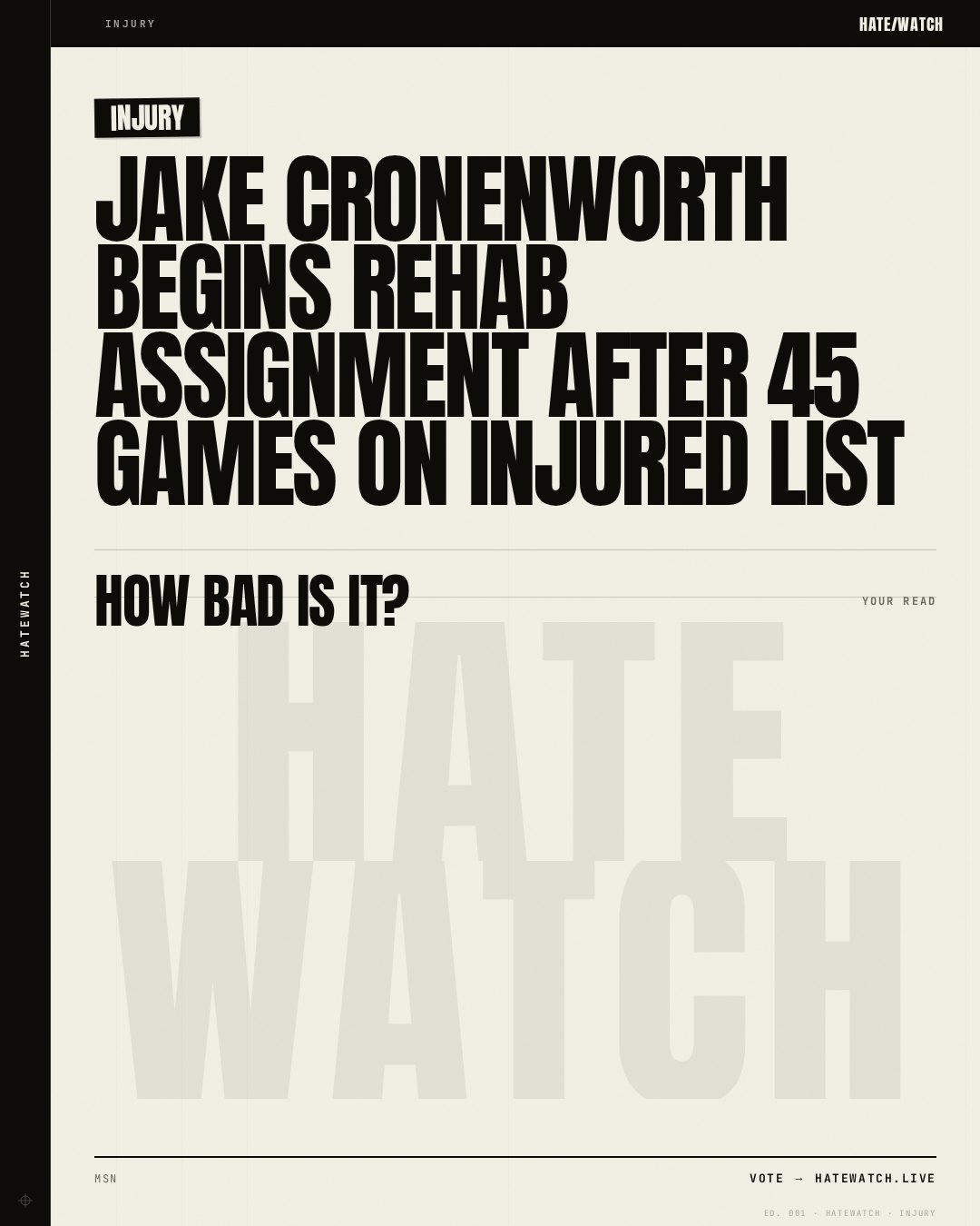 Jake Cronenworth begins rehab assignment after 45 games on injured list