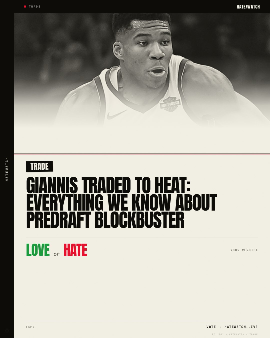 Giannis traded to Heat: Everything we know about predraft blockbuster