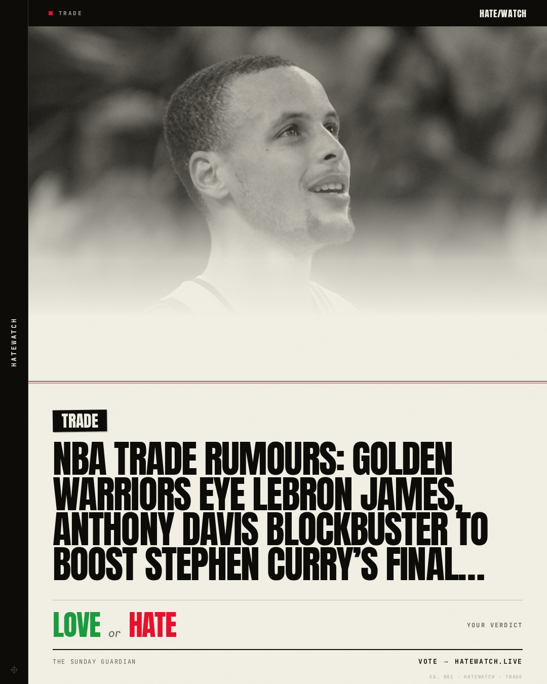 NBA Trade Rumours: Golden Warriors Eye LeBron James, Anthony Davis Blockbuster to Boost Stephen Curry’s Final Championship Push